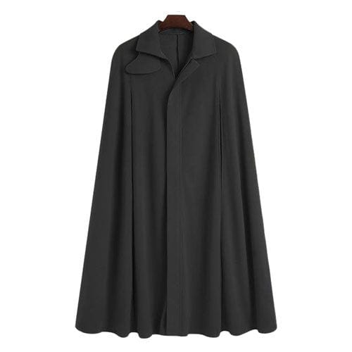 Pitkä tyylikäs miesten poncho