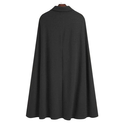 Pitkä tyylikäs miesten poncho