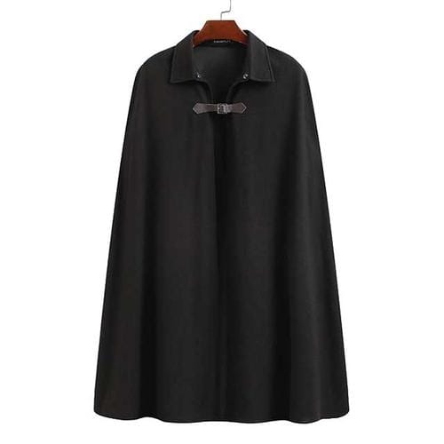 Pitkä lämmin miesten poncho