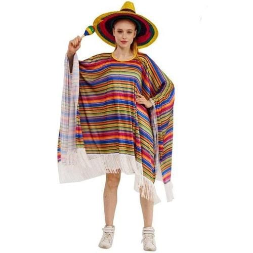 Meksikolainen naisten poncho