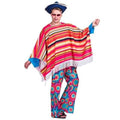 Meksikolainen miesten poncho hapsuilla