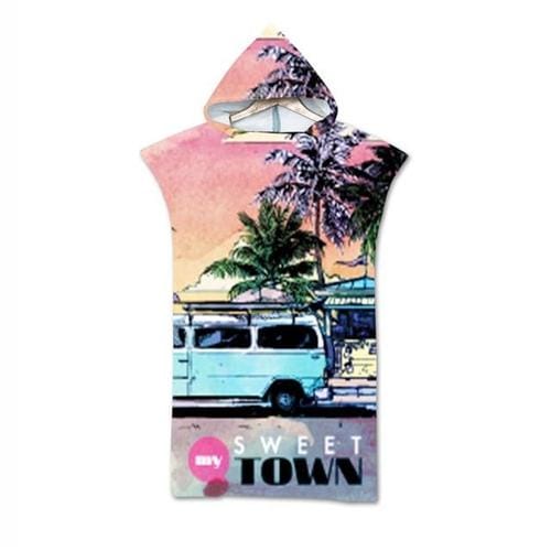 Mikrokuitu-surfponcho
