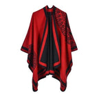 Itämainen huiviponcho naisille