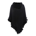 Naisten ruudullinen poncho, kashmir