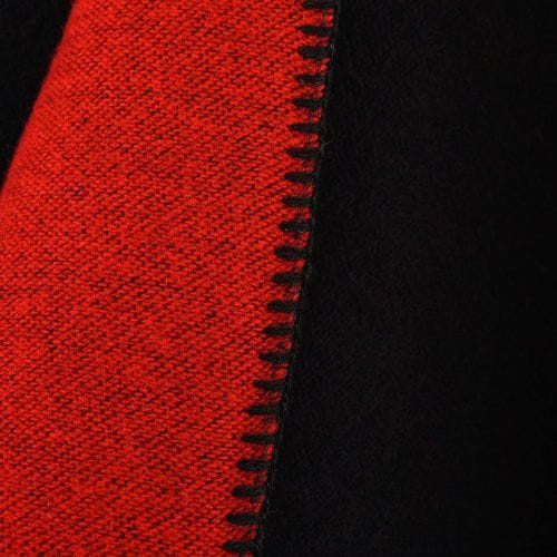 Naisten ruudullinen talviponcho