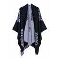 Puuvillainen poncho viitta