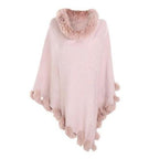 Naisten ruudullinen poncho, kashmir