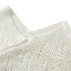 Kesäinen pitsiponcho naisille