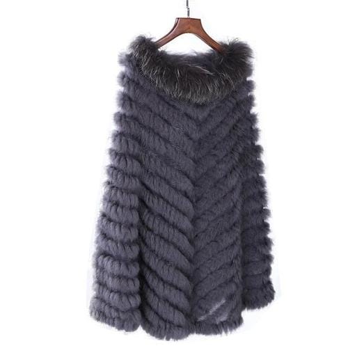 Lyhyt naisten poncho turkisella
