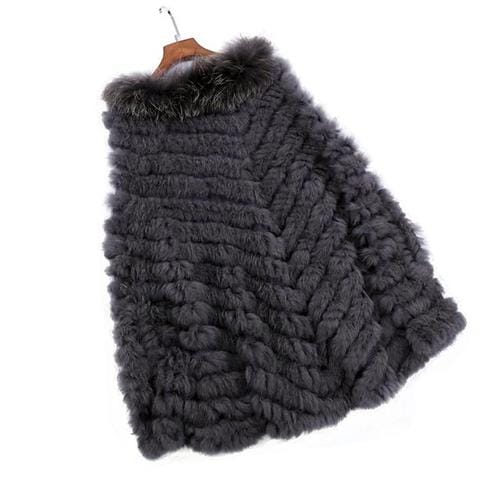 Lyhyt naisten poncho turkisella