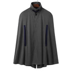 Lämmin talviponcho miehille