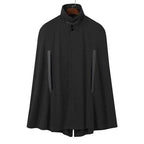 Lämmin talviponcho miehille