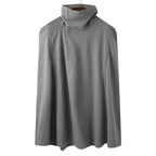 Thermo-fleece-poncho miehille