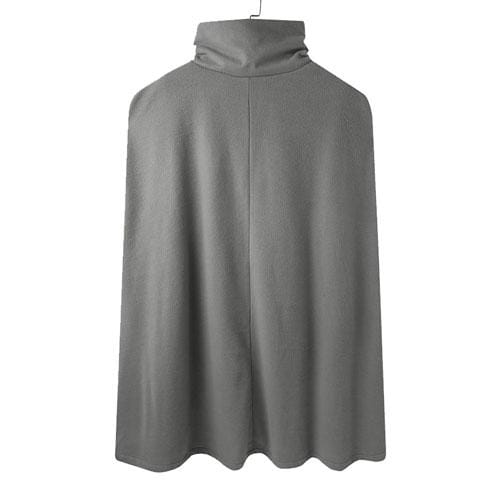 Thermo-fleece-poncho miehille