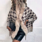 Talvi poncho takki