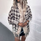 Talvi poncho takki