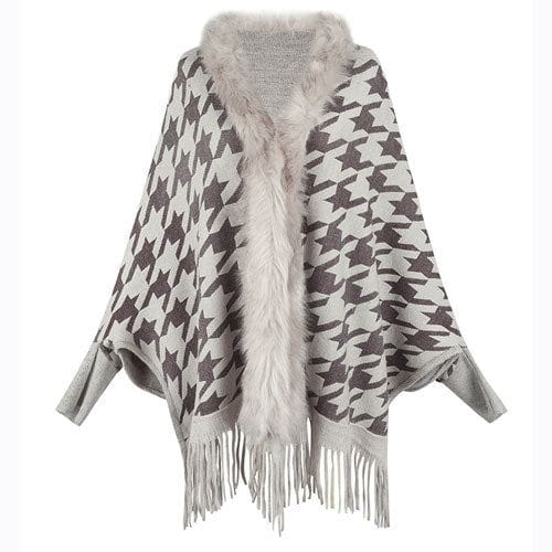 Talvi poncho takki
