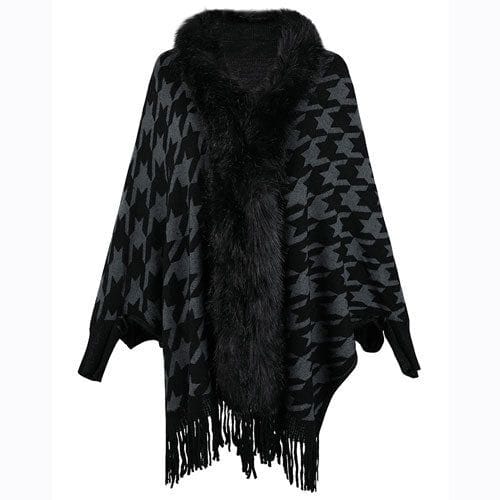 Talvi poncho takki