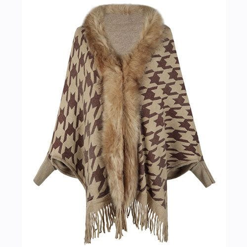 Talvi poncho takki