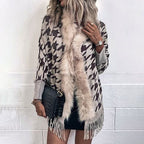 Talvi poncho takki
