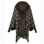 Talvi poncho takki