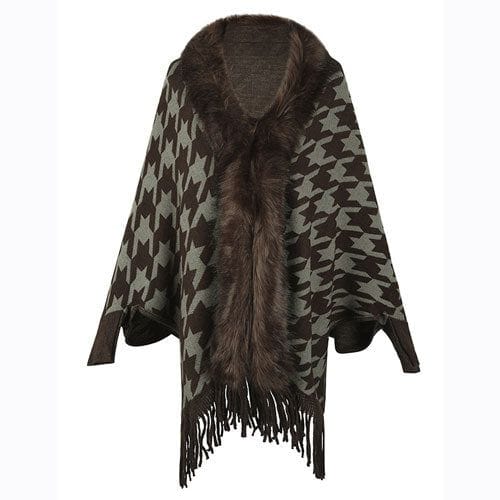 Talvi poncho takki