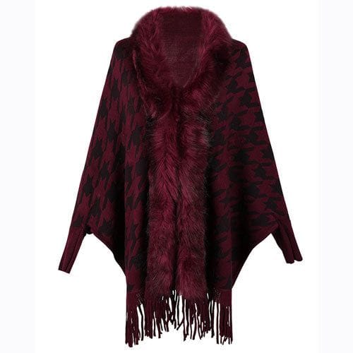 Talvi poncho takki