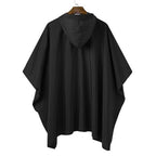 Sateenkaariponcho college-kankaasta