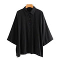 Miesten paitamallinen poncho
