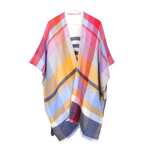 Cashmere-huivi poncho naisille