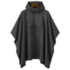 Sateenkaariponcho college-kankaasta