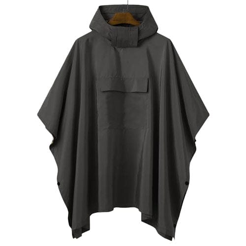 Sateenkaariponcho college-kankaasta