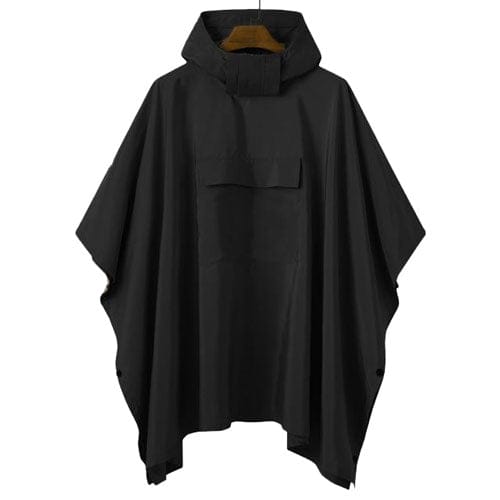 Sateenkaariponcho college-kankaasta