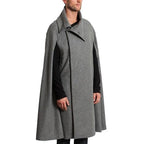 Thermo-fleece-poncho miehille