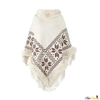Pooloponcho korkeat kaulukset