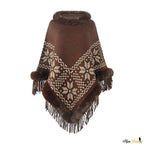 Pooloponcho korkeat kaulukset