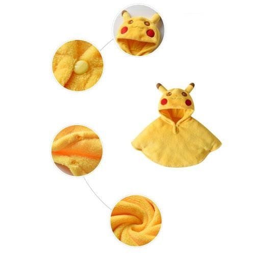 Erittäin lämmin Pikachu-Poncho