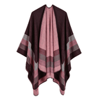 Vintages-tyylinen naisten poncho kashmiria