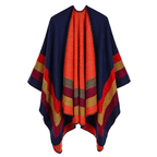 Vintages-tyylinen naisten poncho kashmiria