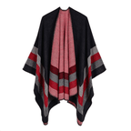 Vintages-tyylinen naisten poncho kashmiria