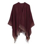Naisten lämmin kashmir poncho