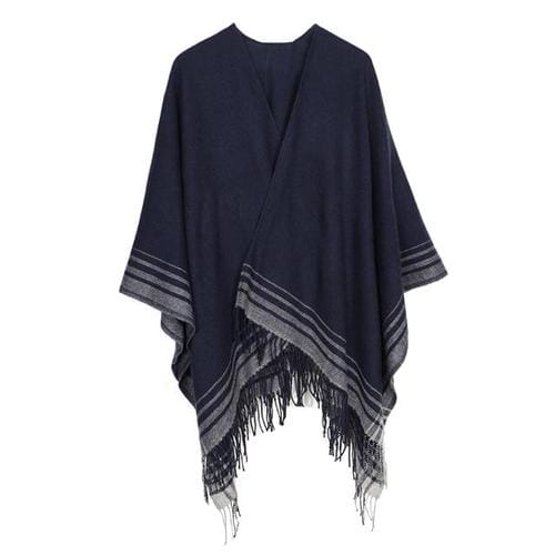 Naisten lämmin kashmir poncho