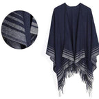 Naisten lämmin kashmir poncho