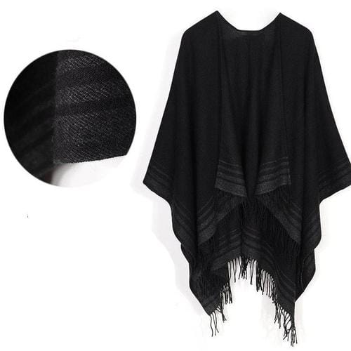 Naisten lämmin kashmir poncho