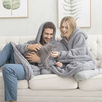 Lämmin ruudullinen poncho