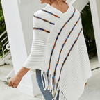 Lämmin poncho viitta