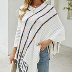 Lämmin poncho viitta