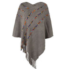 Lämmin poncho viitta