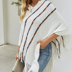 Lämmin poncho viitta