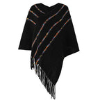 Lämmin poncho viitta